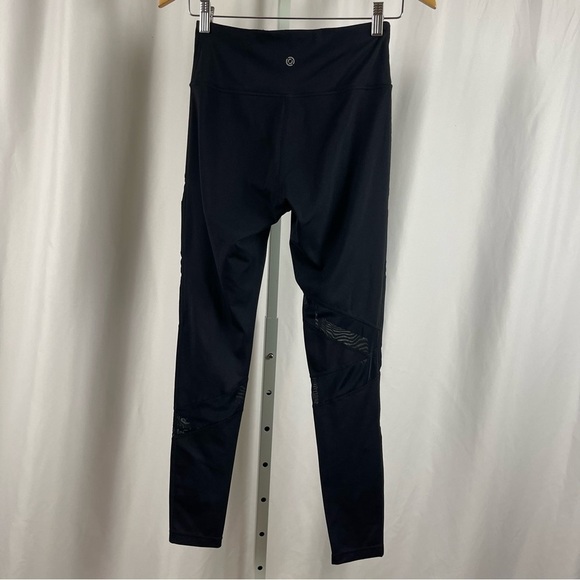 Core 10 Women Small High Waist Icon Series The Warrior Mesh Legging Running Yoga - Picture 4 of 10